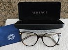 New Versace VE 3353 108 Tortoise Cat Eye Women's Eyeglasses  52mm — photo 1