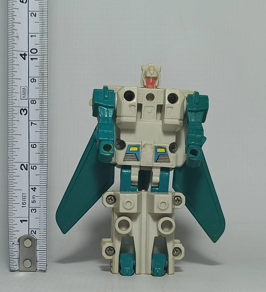 TRANSFORMERS VICTORY VTG 1989 BREASTFORCE LEOZACK ROBOT FIGURE LIOKAISER D-329 A - Image 2 of 4