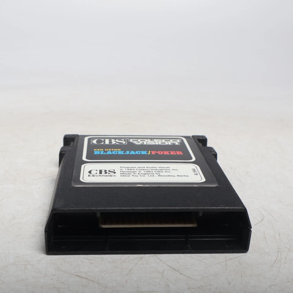 COMPLETE Blackjack Poker - CBS Coleco Vision Boxed - Image 3 of 4