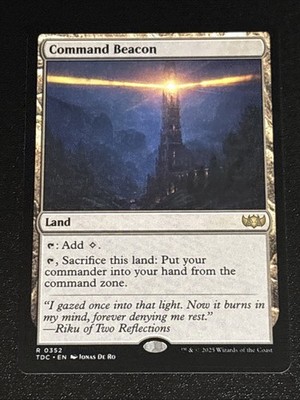 MTG Commander: Tarkir: Dragonstorm Command Beacon 0352 Rare