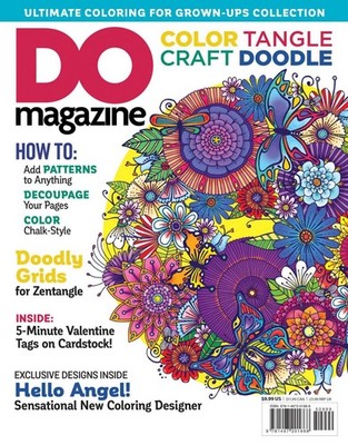 Color, Tangle, Craft, Doodle (#3)... By Editors of Do Magazine, paperback,Very G