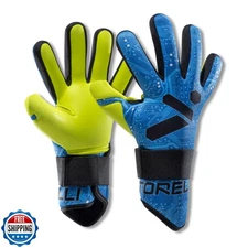 Storelli Challenger Goalkeeper Gloves, Youth Soccer Gloves, Enhanced Protecti