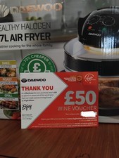 Image of Daewoo 17L Healthy Halogen Air Fryer  Fast, Versatile & Energy Efficient Cooking