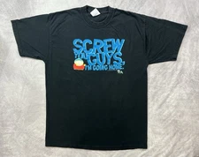 Vintage 2003 South Park Screw You Guys Eric Cartman Cartoon Shirt Size XL