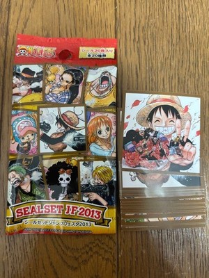 ONE PIECE ワンピース　シール　ステッカー　ジャンプフェスタ　2013 One Piece Sticker Set 20 Pieces Jump Festa 2013 | eBay