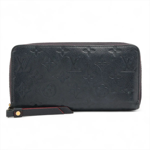 Louis Vuitton Empreinte Zippy Wallet M62121 Marine rouge Zip Round Wallet
