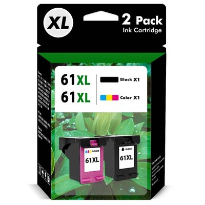 61XL Ink Cartridge replacement for HP 61XL Deskjet 1000 1512 2540 2548 3050 3510