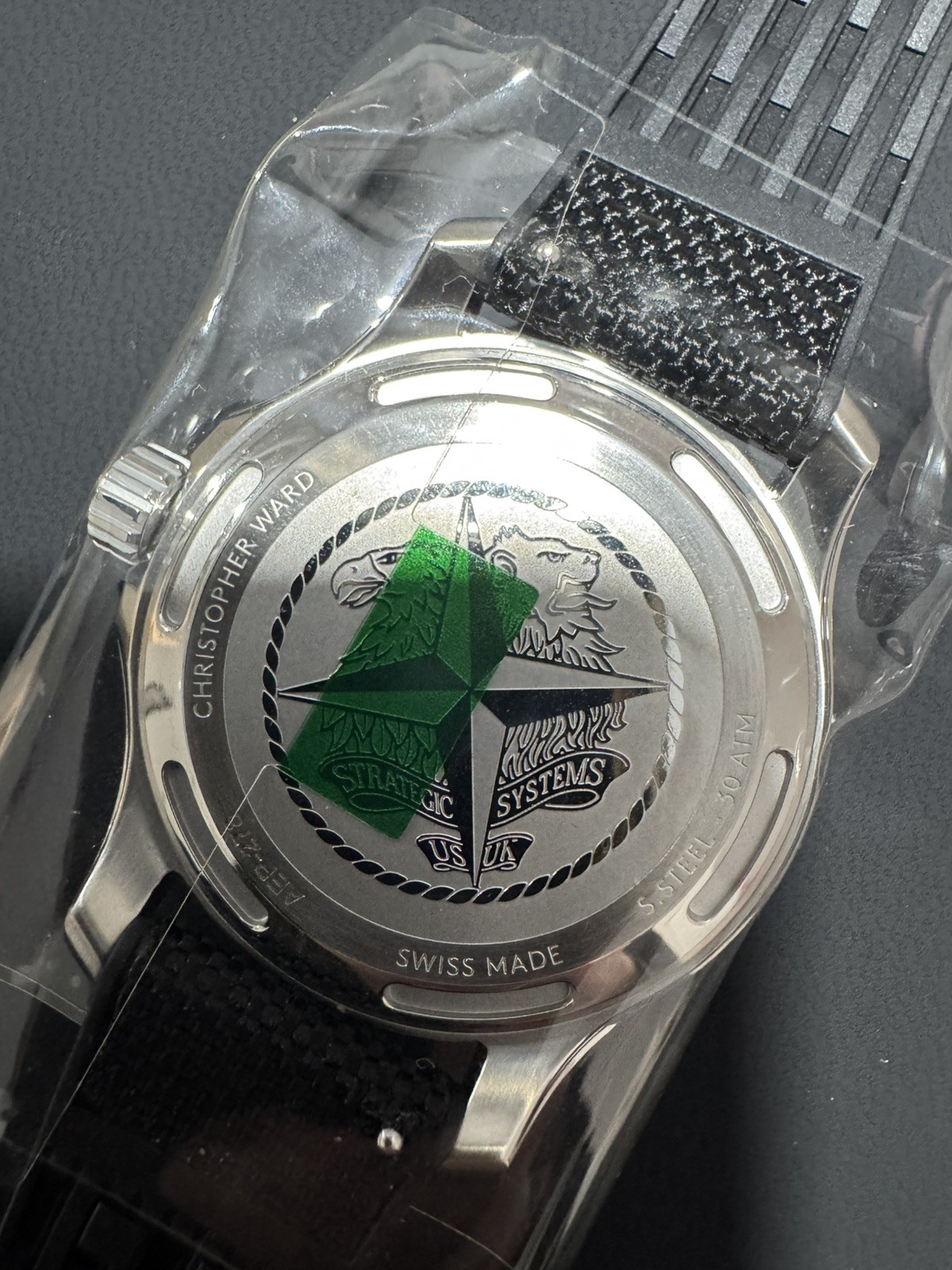 Christopher Ward C60 Trident Pro 300 x Submariners Black 40mm Bespoke Watch image 5