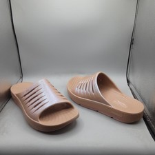 Skechers GO RECOVER Arch Fit Recovery Slide Sandals Women's 8M Taupe A22