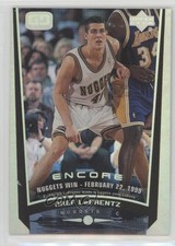 1998-99 Upper Deck Encore Game Dated Raef LaFrentz #148 0o69