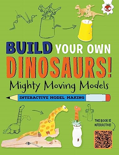 Mighty Moving Models: Build Your Own Dinosaurs! -  by Rob Ives PAPERBACK - Image 3