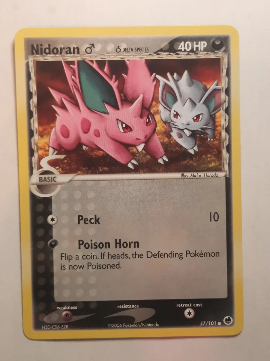 Nidoranm 57/101 Dragon Frontiers for sale | eBay