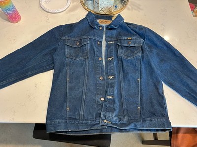 Vintage Wrangler denim Western jacket XLT