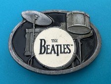 Vintage RARE 1996 The BEATLES Apple Ringo Drum Set Numbered Music Belt Buckle