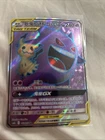 Pokemon S-Chinese Card Sun&Moon CSM2bC-162 SR Gengar & Mimikyu-GX Holo Mint New