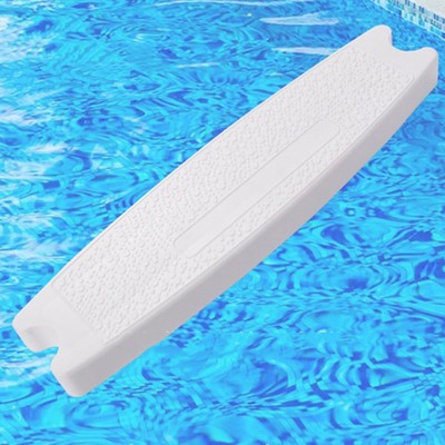 Antirutsch Pool Treppenstufen für 4 2 cm Rohr einfache Montage Farbe Weiß