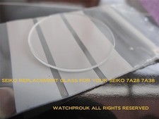 VETRO DI RICAMBIO QUALITA' cristallo "MADE IN JAPAN" SEIKO 7A28 ALCUNI 7A38 7A48