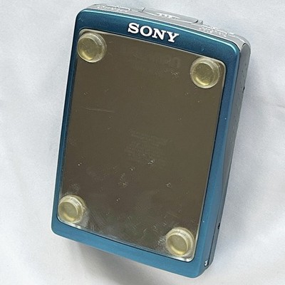 SONY WM-EX5 Mirror Man 1996 As is Blue Walkman Vintage Cassette