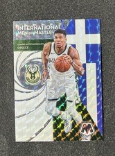 2019-20 Panini Mosaic - International Men of Mastery Giannis Antetokounmpo...