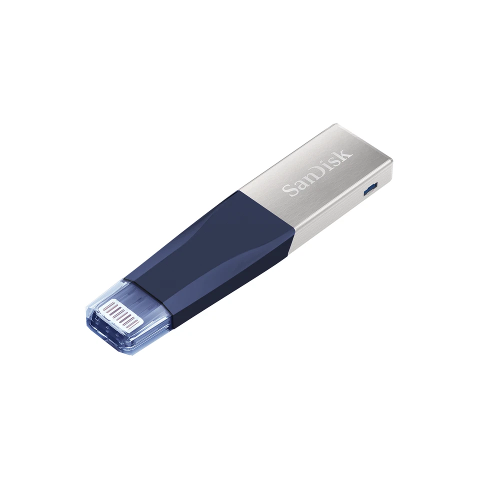 SanDisk iXpand Mini Flash Drive Stick 128GB USB 3.0 for iPhone/iPad - Image 2 of 4