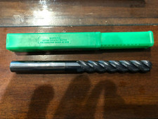 1/2" 4 FLUTE 6" EXTRA LONG CARBIDE BALL END MILL - TiALN COATED