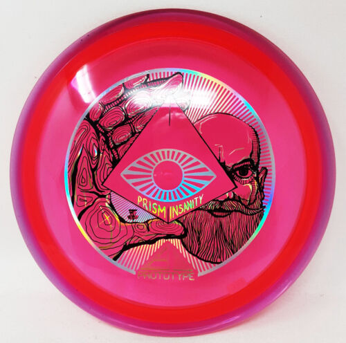 Insanity Prism Proton Prototype SE Red 173g New Axiom PRIME Disc Golf Rare - Picture 1 of 3