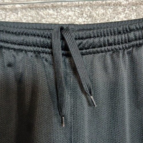Adidas Pants Youth M Black Activewear Mid Rise Elastic Waist Pull On Polyester - Picture 12 of 13