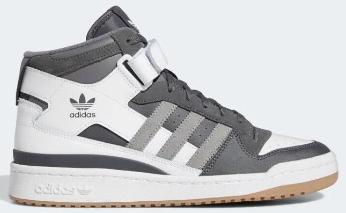 adidas Forum Mid Gray/White for Sale | Authenticity