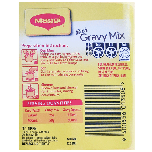 Maggi Rich Gravy Mix Classic 1Kg Long Expiry 200 serves - Picture 5 of 5