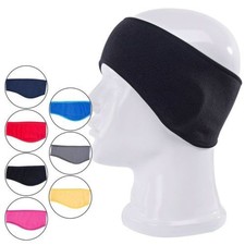 Fleece Ear Warmers Muff Winter Headband for Men Women Running Yoga Skiing Riding