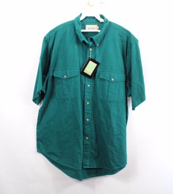 Vintage 90s New Redhead Mens XL Short Sleeve Button Front Collared ...