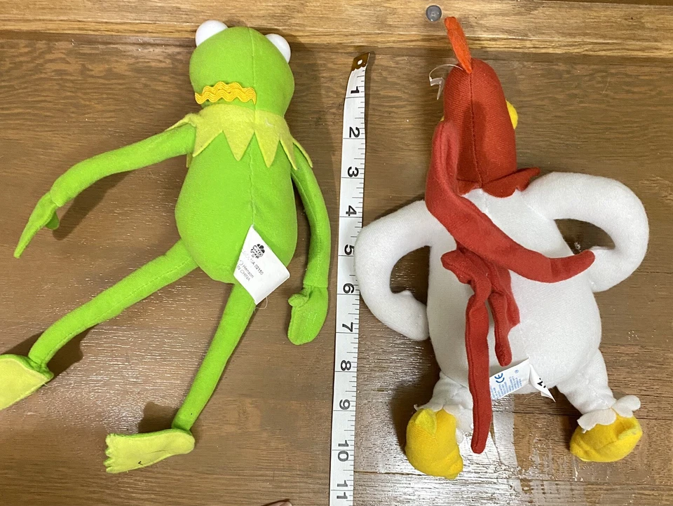 Lote De Colección Peluche Kermit the Frog Jim Henson Muppet Applause ☼ Foghorn Leghorn Foto 2 de 4