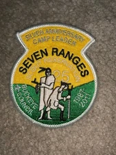 Boy Scout 2011 Camp Seven Ranges 7R Buckeye Council Ohio Scoutmaster Leadr Patch