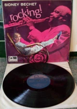 ROCKING WITH SIDNEY BECHET VINYL IN EXCELENT CONDITION ,