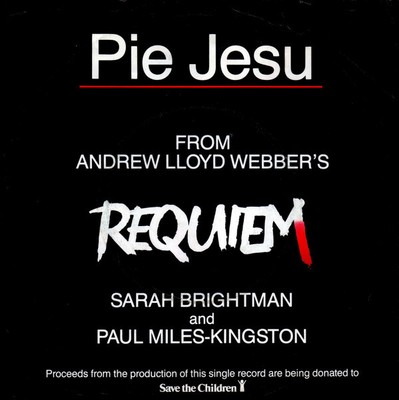 Sarah Brightman Pie Jesu 7'' Single Vinyl Schallplatte 72935
