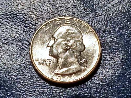 Gem BU 1946-P  Washington Quarter