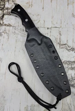 KYDEX SHEATH TO FIT HIBBEN LEGACY BOWIE (GH5027), HAND MADE, T-CLIP,  GHKY016