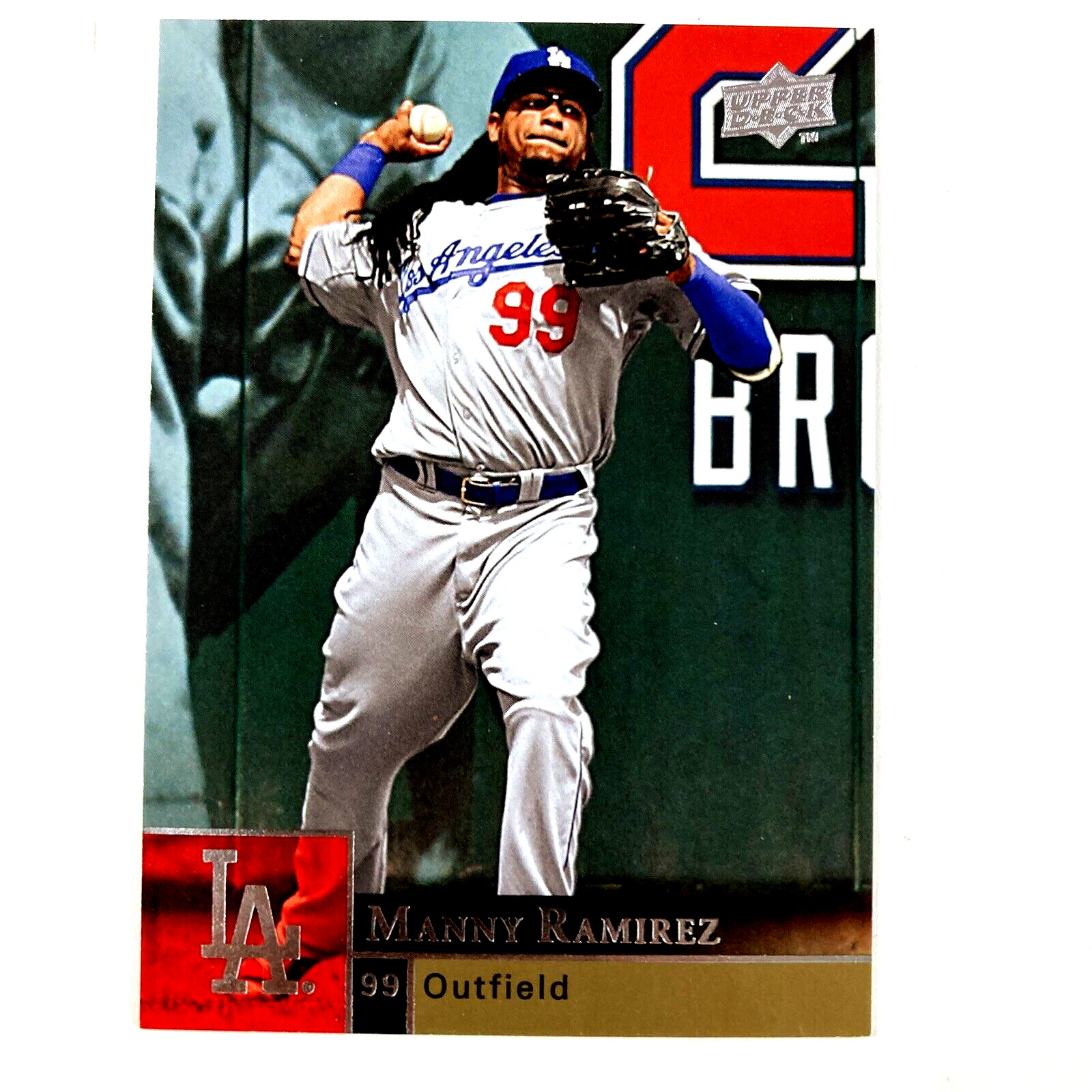 Manny Ramirez 2009 Upper Deck Card #191 MLB Los Angeles Dodgers