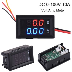 DC4-30V-Dual-LED-Digital-Voltmeter-Ammeter-Panel-Voltage-Current-Tester-Display