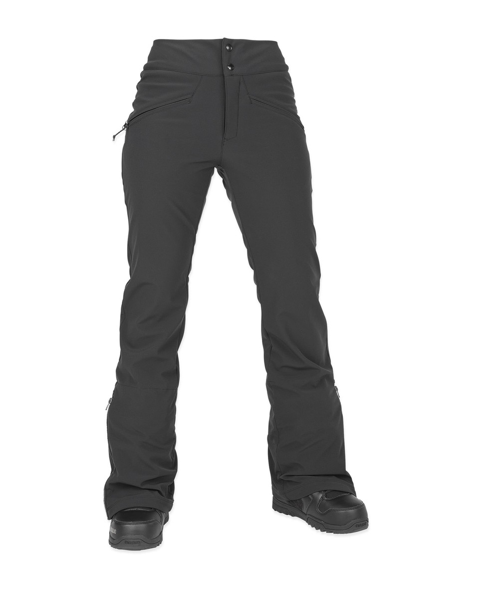 Volcom Battle Stretch Women's Snow Pants, Black, X-Small | eBay
