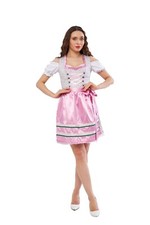 0202 Dirndl Oktoberfest German Austrian Dress Sizes: 32.34.36.38.40.42.44.46