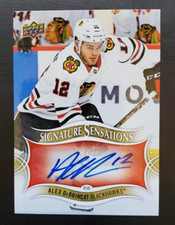 2018-19 Upper Deck Series 1 Alex DeBrincat Signature Sensations Auto #SS-AD
