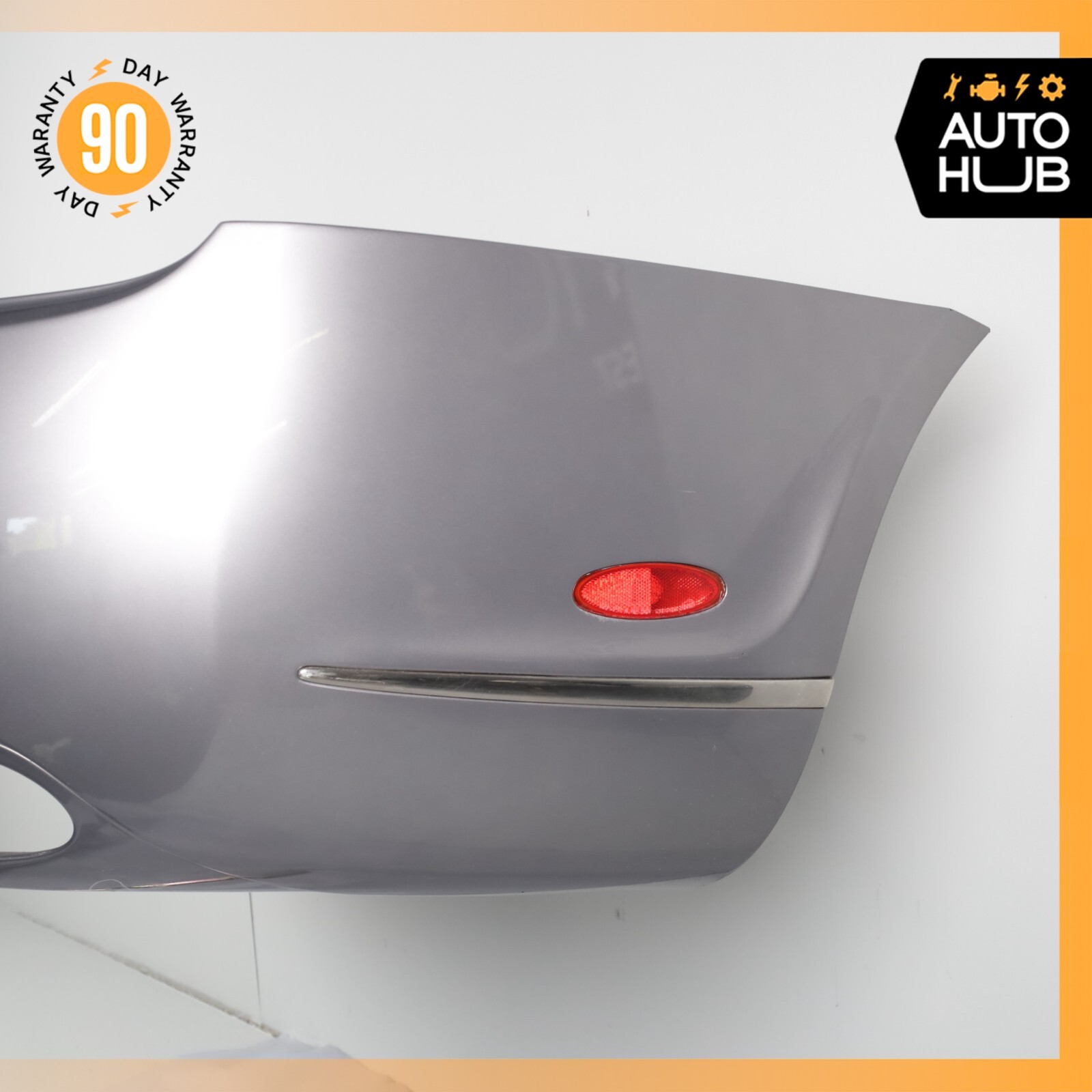 2008 Bentley Continental GTC Rear Bumper Cover Assembly w/ Park Assist OEM 46k