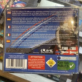 AeroWings Sega Dreamcast Game + Manual PAL *COMPLETE* Tested/Working (1999)