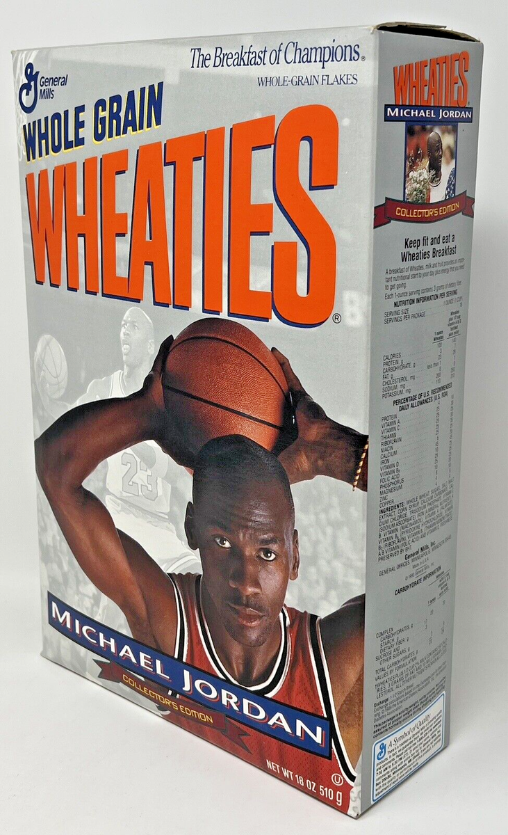 Michael Jordan Wheaties Box Unopened SILVER Chicago Bulls NBA | eBay