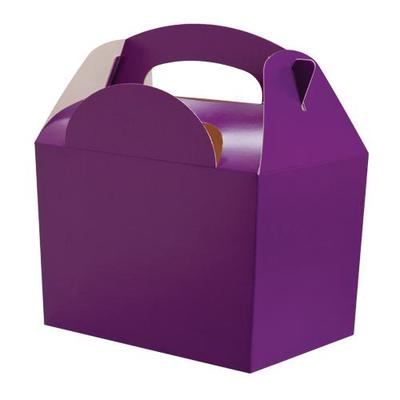 Cadbury lila ~ Kindergeburtstag Party Essen Boxen Mittagessen Essen Geschenk Beute Tasche Box
