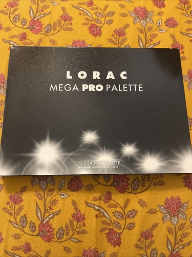 LORAC MEGA PRO Palette 32 Shade Eyeshadow Palette Limited Edition 100% Auth Bnib - Picture 9 of 10