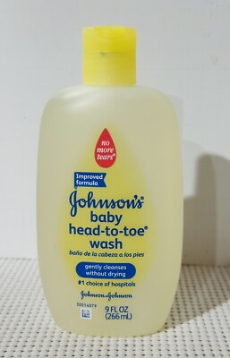 Johnson s Baby Head-To-Toe Wash No More Tears 9 oz Sealed New Discontinued