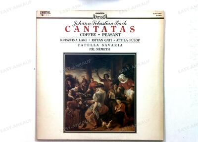 J.S.Bach, K. Laki, I. Gáti, A. Fülöp, P. Németh - Cantatas Cofee -Peasant LP '