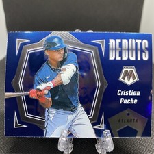 2021 Panini Mosaic Baseball Cristian Pache RC Debuts Insert - Atlanta Braves